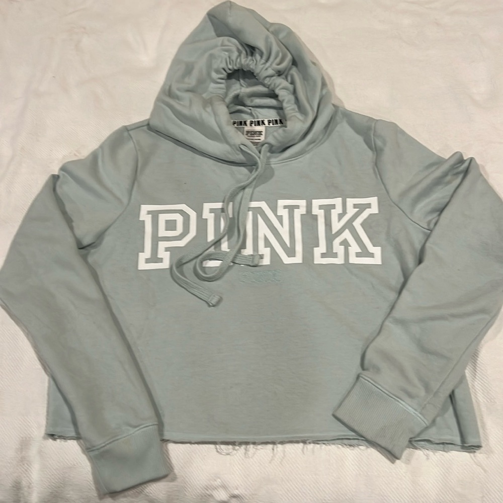 Victoria secret crop sweat shirt